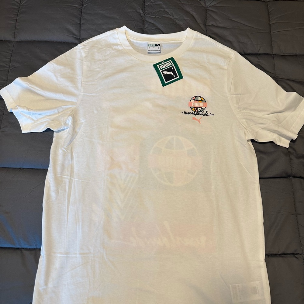 Puma SWxP Graphic White Men's Shirt M